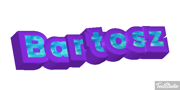Bartosz Efekt tekstowy