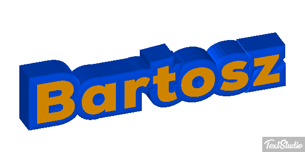 Bartosz Efekt tekstowy