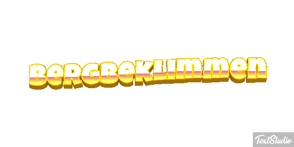 Bergbeklimmen Tekst effect