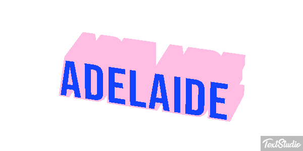 Adelaide Effetto testo