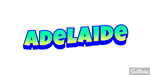 Adelaide Effetto testo