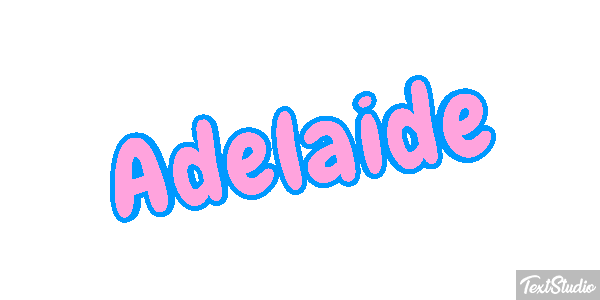 Adelaide Effetto testo