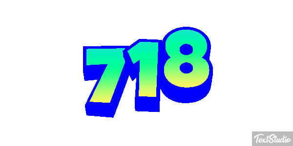 718 Metin efekti