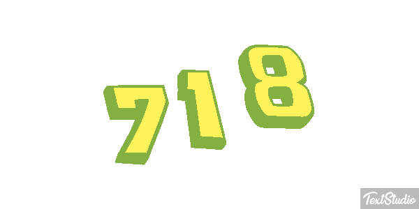 718 Metin efekti