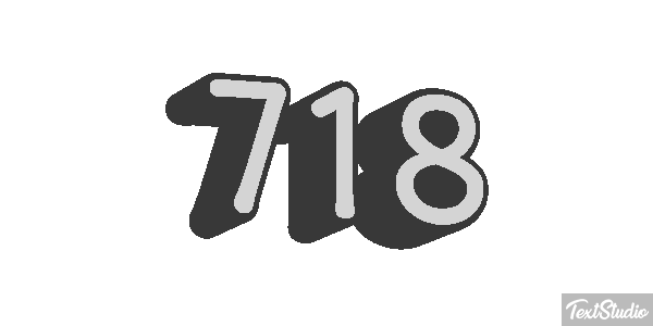 718 Metin efekti