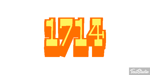 1714 テキスト効果
