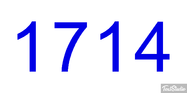 1714 テキスト効果