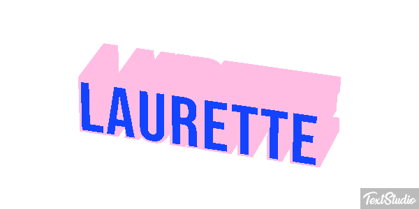 Laurette テキスト効果