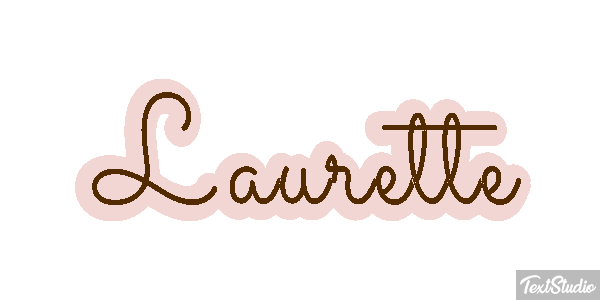 Laurette テキスト効果