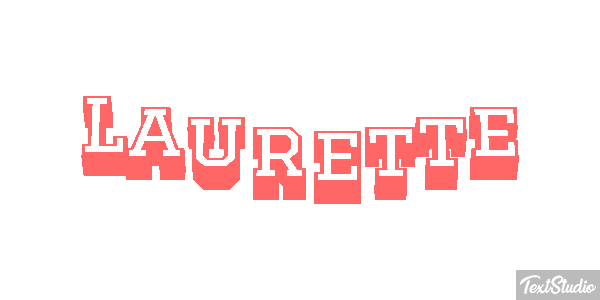 Laurette テキスト効果