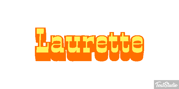 Laurette テキスト効果