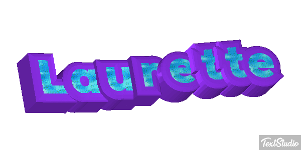 Laurette テキスト効果