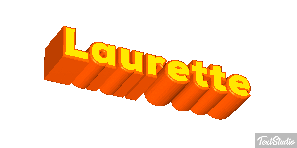 Laurette テキスト効果
