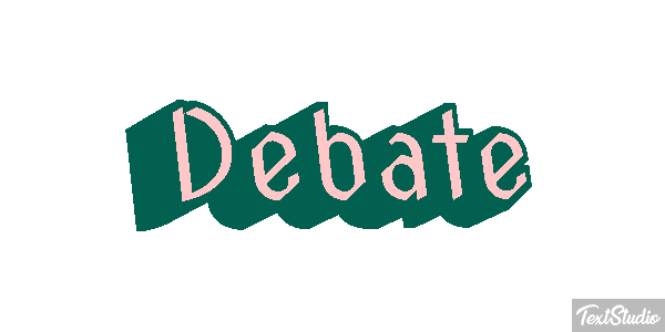 Debate Metin efekti