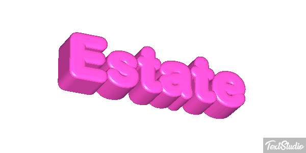 Estate Текстовый эффект