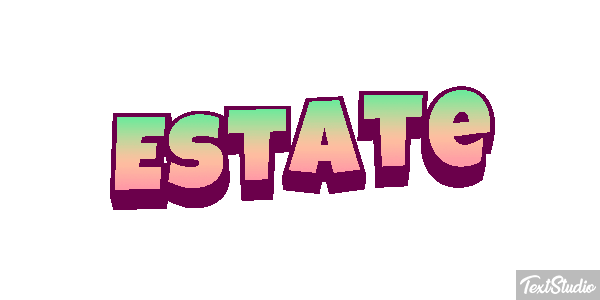 Estate Текстовый эффект