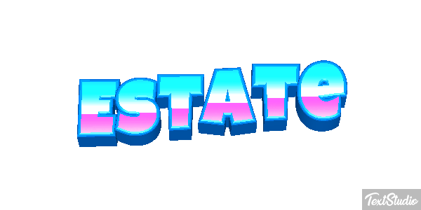 Estate Текстовый эффект