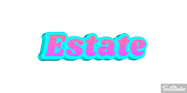 Estate Текстовый эффект