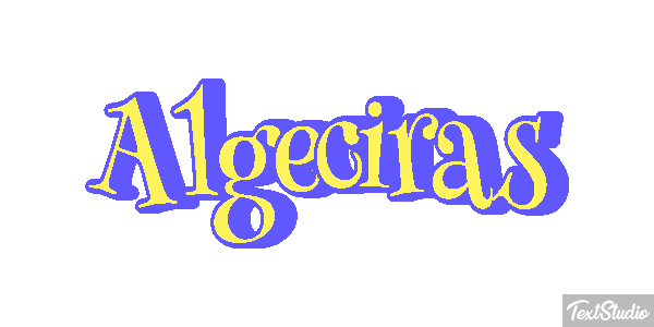 Algeciras Effetto testo