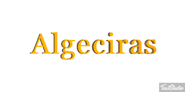 Algeciras Effetto testo