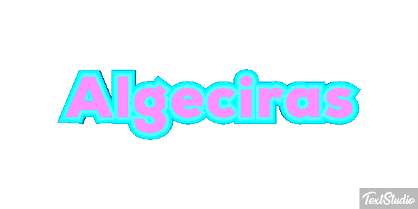Algeciras Effetto testo