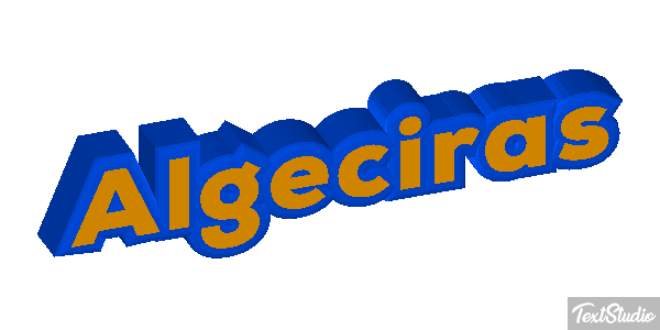 Algeciras Effetto testo