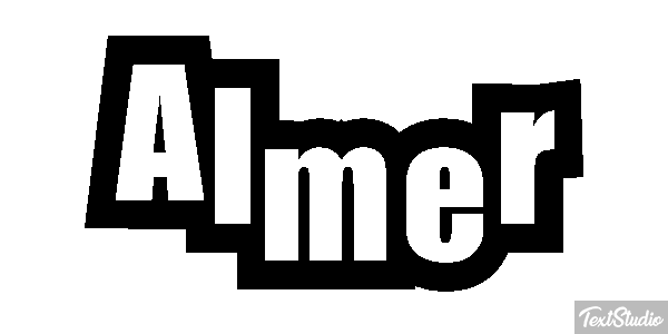 Almer Text effect