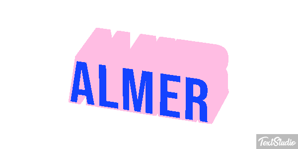 Almer Text effect