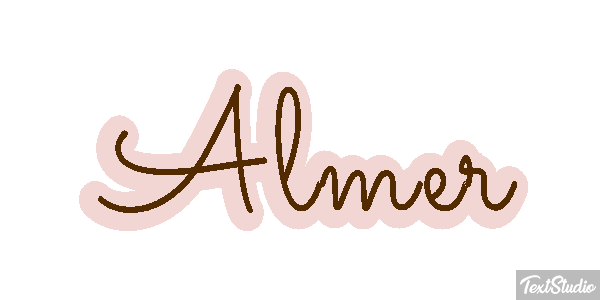 Almer Text effect