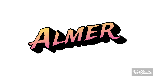 Almer Text effect