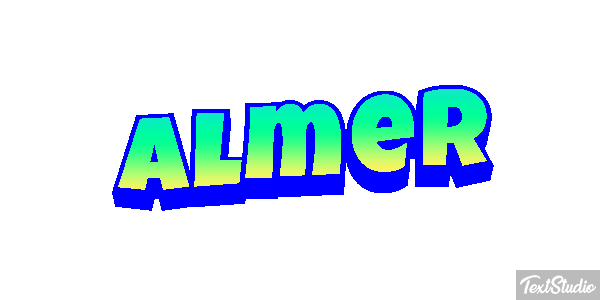 Almer Text effect
