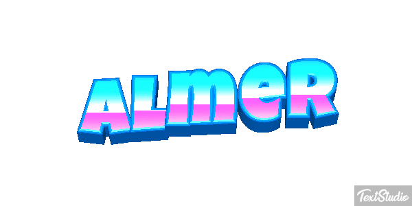 Almer Text effect