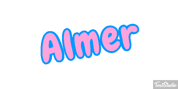 Almer Text effect