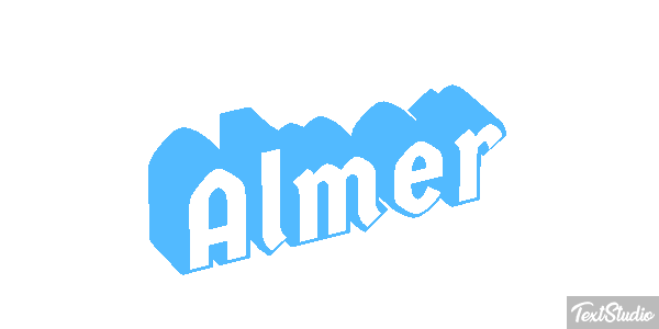 Almer Text effect