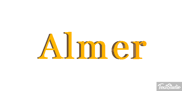 Almer Text effect