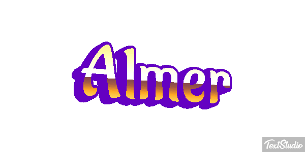 Almer Text effect