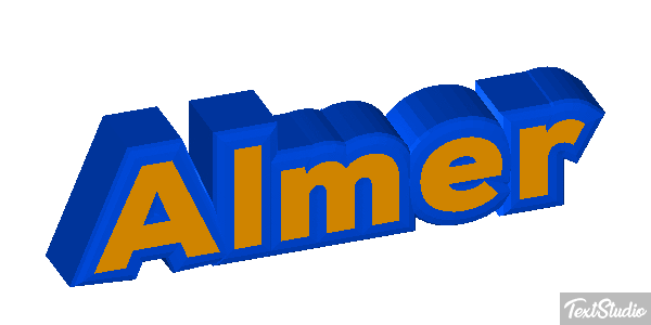 Almer Text effect