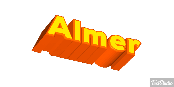 Almer Text effect