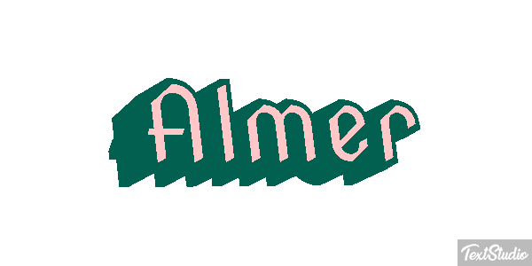 Almer Text effect