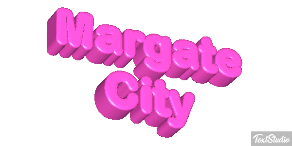 Margate City Efecto de texto
