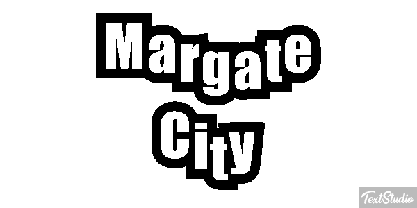 Margate City Efecto de texto