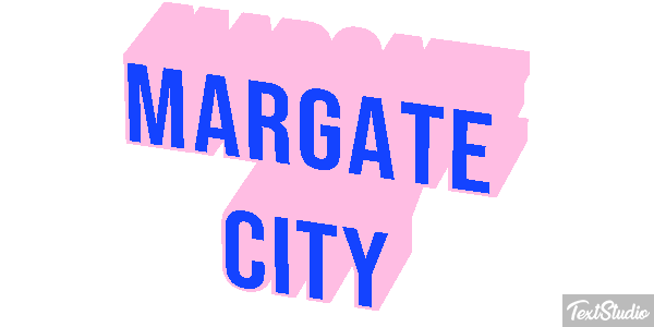 Margate City Efecto de texto