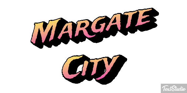 Margate City Efecto de texto