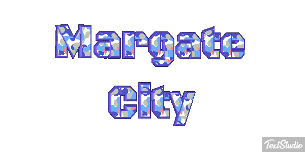 Margate City Efecto de texto