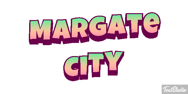 Margate City Efecto de texto