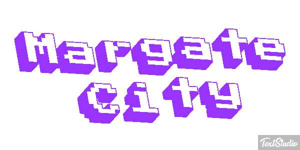 Margate City Efecto de texto
