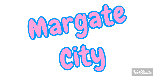 Margate City Efecto de texto