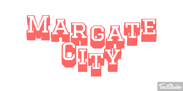 Margate City Efecto de texto