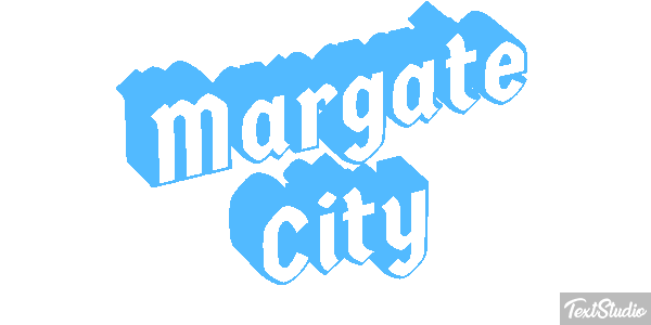 Margate City Efecto de texto