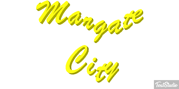 Margate City Efecto de texto